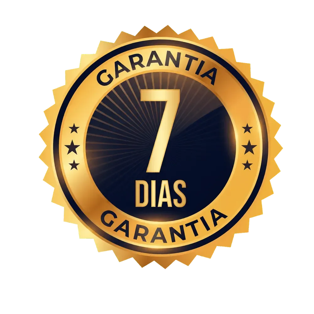 Selo de garantia de 7 dias